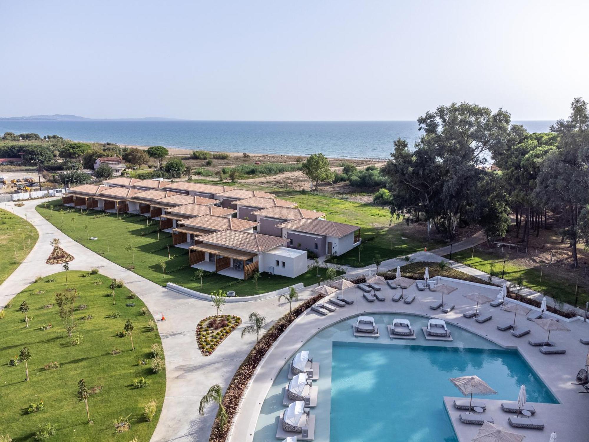 Grand Elis Hotel & Spa Resort Kourouta Exteriör bild