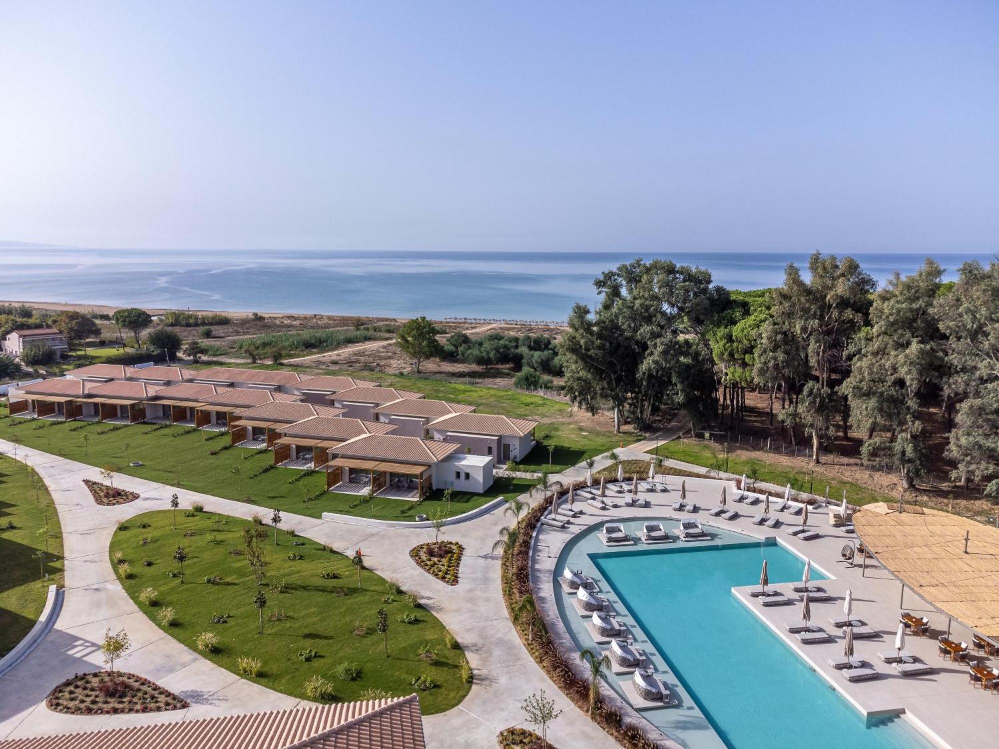 Grand Elis Hotel & Spa Resort Kourouta Exteriör bild